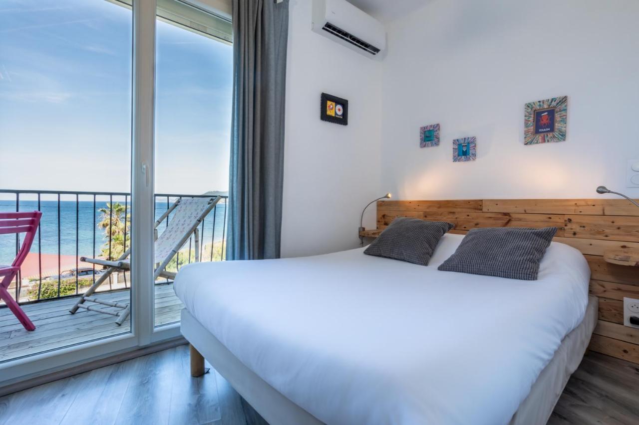 Hotel Almanarre Plage - Hotel Eco-Responsable Face A La Mer Hyères Zewnętrze zdjęcie
