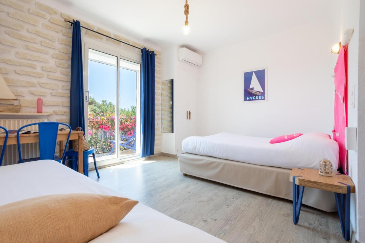 Hotel Almanarre Plage - Hotel Eco-Responsable Face A La Mer Hyères Zewnętrze zdjęcie