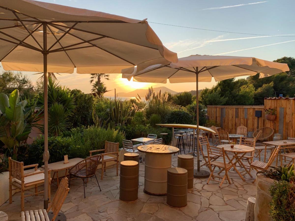 Hotel Almanarre Plage - Hotel Eco-Responsable Face A La Mer Hyères Zewnętrze zdjęcie