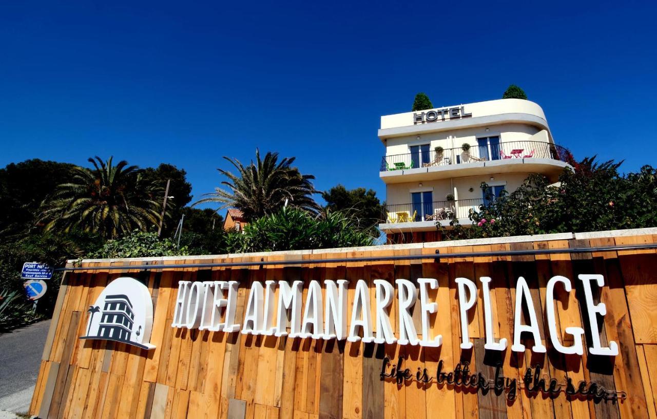 Hotel Almanarre Plage - Hotel Eco-Responsable Face A La Mer Hyères Zewnętrze zdjęcie